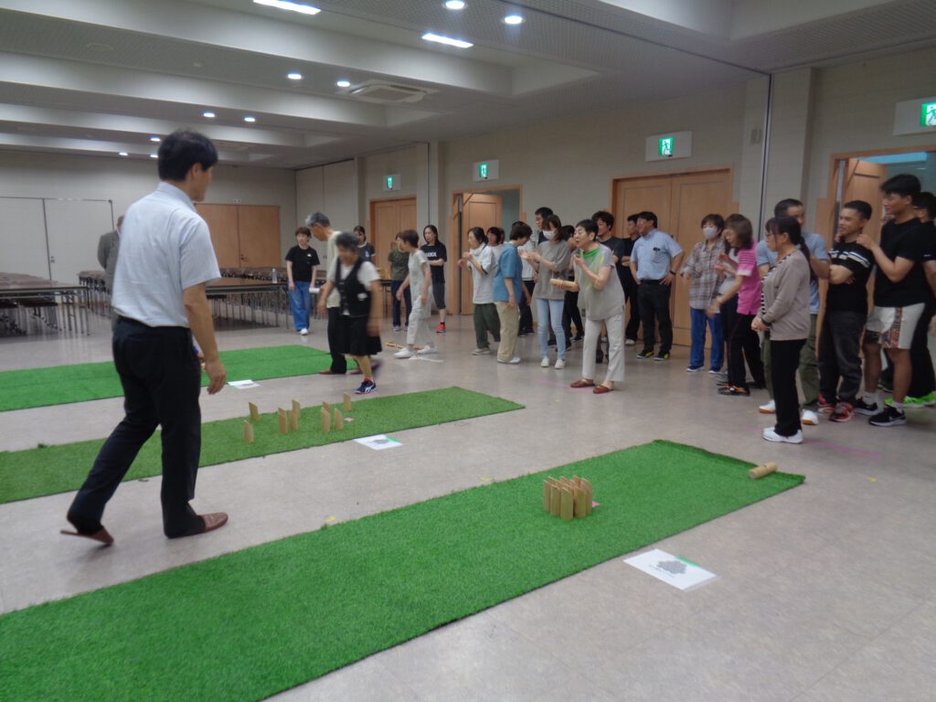 令和8年度健康講座 モルック体験会を開催しました